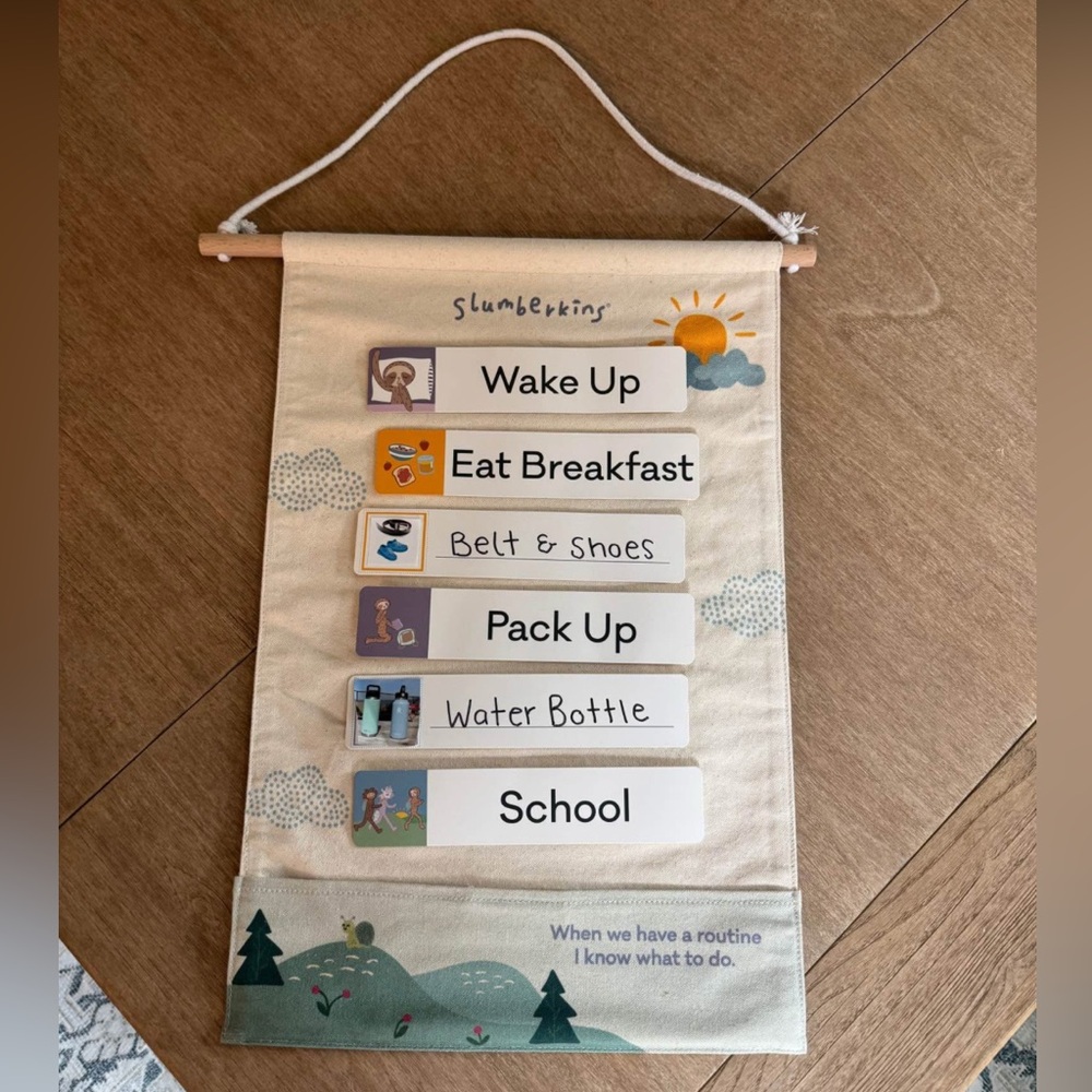 Kids schedule chart